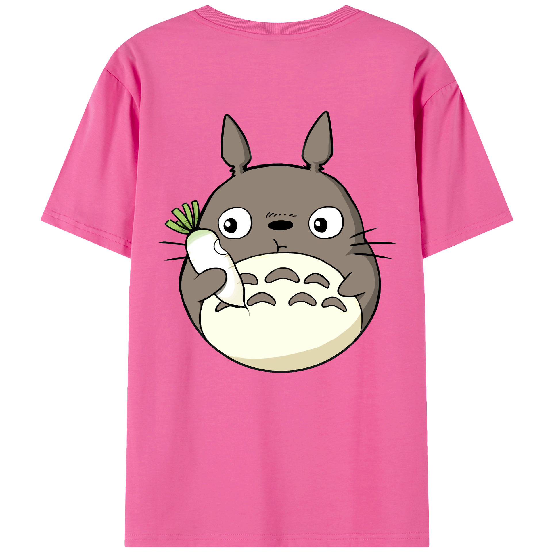 （画像用） となりのトトロ 草壁メイ 草壁サツキ My Neighbor Totoro Satsuki Kusakabe Mei Kusakabe レディース半袖Tシャツ(バックプリント)